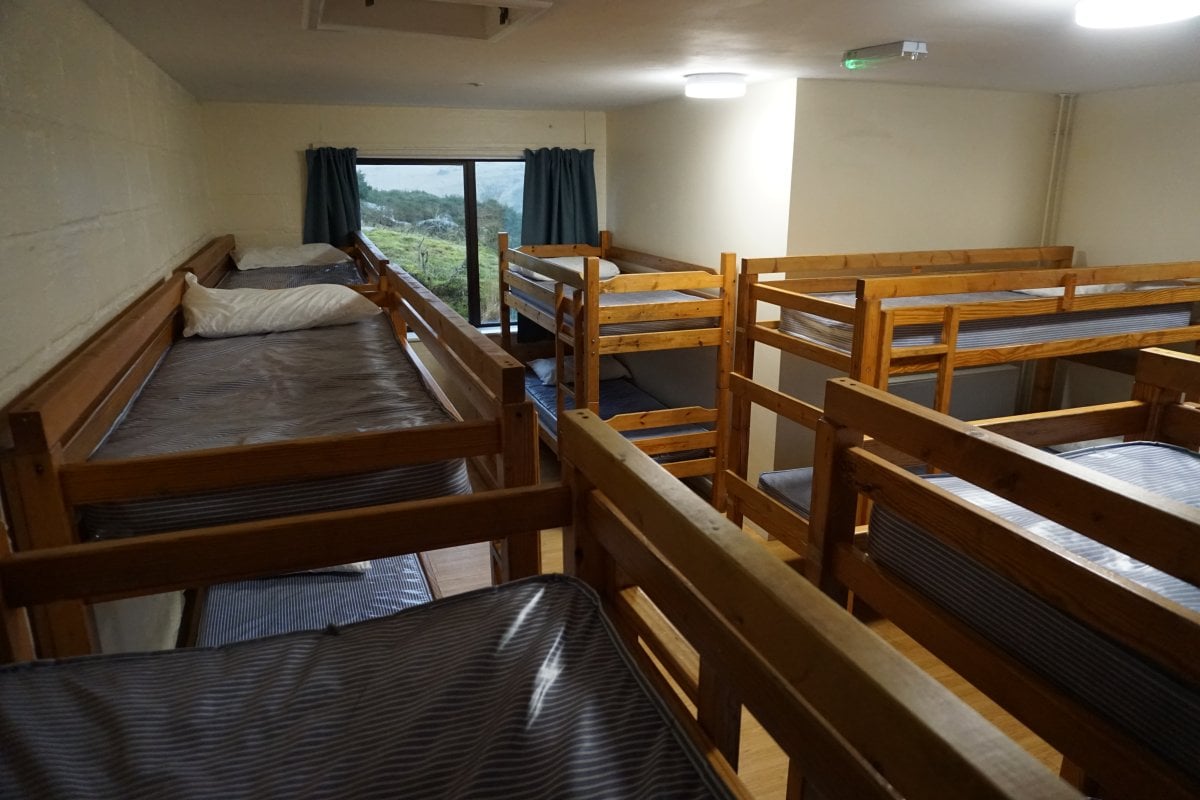 Dartmoor Training Centre - downstairs bunk room for 10